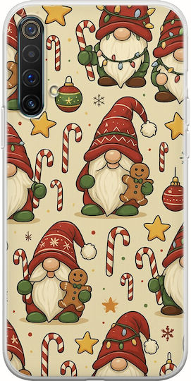 Festive Friends Gnome Realme X3 Flexible Tpu Transparente Silikon