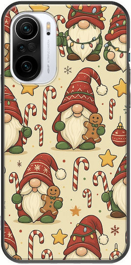 Festive Friends Gnome Xiaomi Mi11i Black TPU Black Silicone