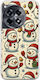 Festive Friends Snowman Oneplus 12 5g Flexible Tpu Διάφανη Σιλικόνη