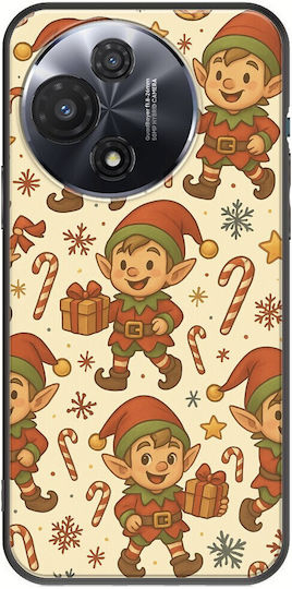 Festive Friends Elf Tcl 60r 5g Черен TPU Силикон