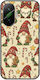 Festive Friends Gnome Xiaomi Poco F7 5g Schwarze TPU Weihnachten Silikon