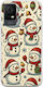 Festive Friends Snowman Tcl 408 Flexibil Tpu Silicon Transparent