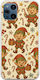 Festive Friends Elf Oppo Find X3 Pro 5g Flexible Tpu Transparente Silikon Handyhülle