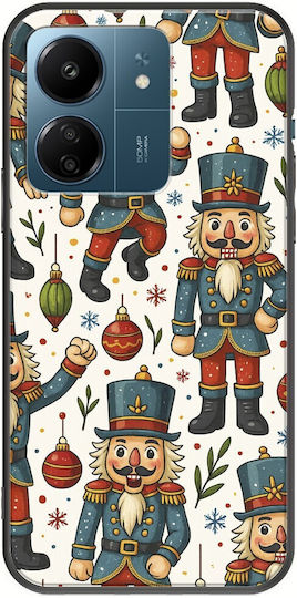 Festive Friends Nutcracker Xiaomi Poco C65 Black TPU Black Silicone