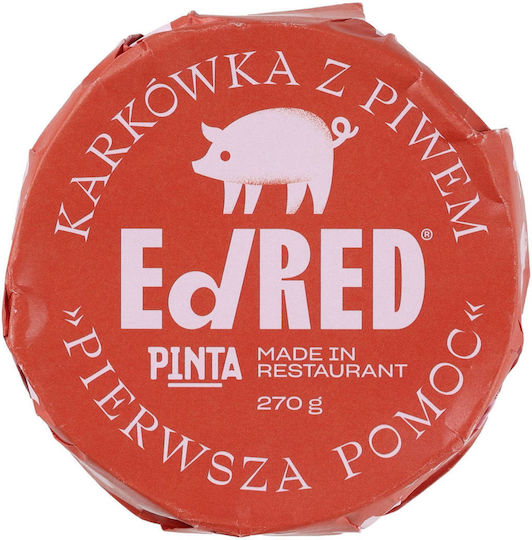 Ed Red Originals Canned Pork Neck Beer "first Aid" 270 G