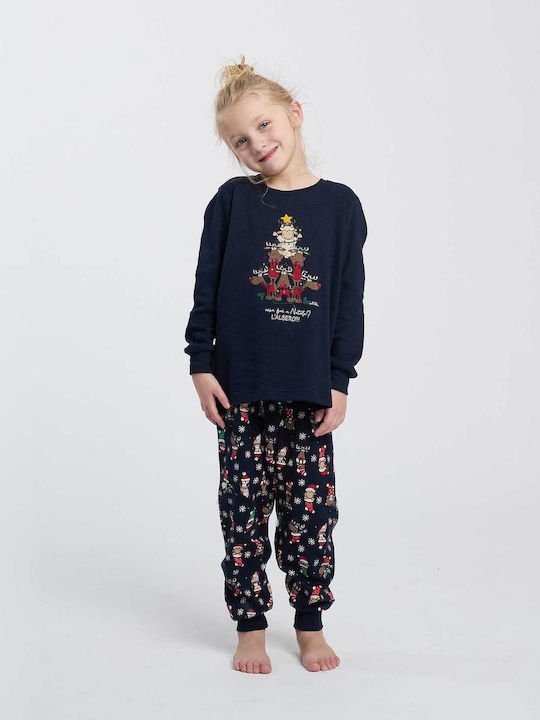 Happy People Kids Nightwear Winter Navy