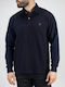 Polo Long Sleeve Blouse Blue