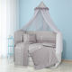 Set Pentru Patut Grey 9buc piese