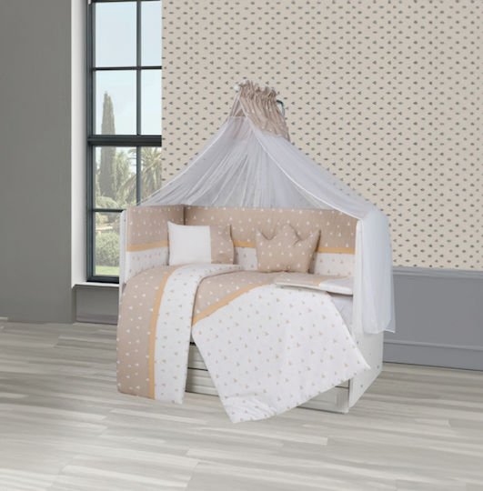 Σετ Κούνιας Beige 10τμχ