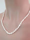 Papadopoulos Gold Necklace from Gold Plated Silver with Pearls