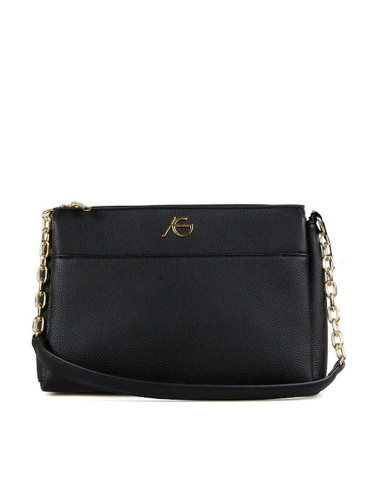 Damentasche Schultertasche Schwarz