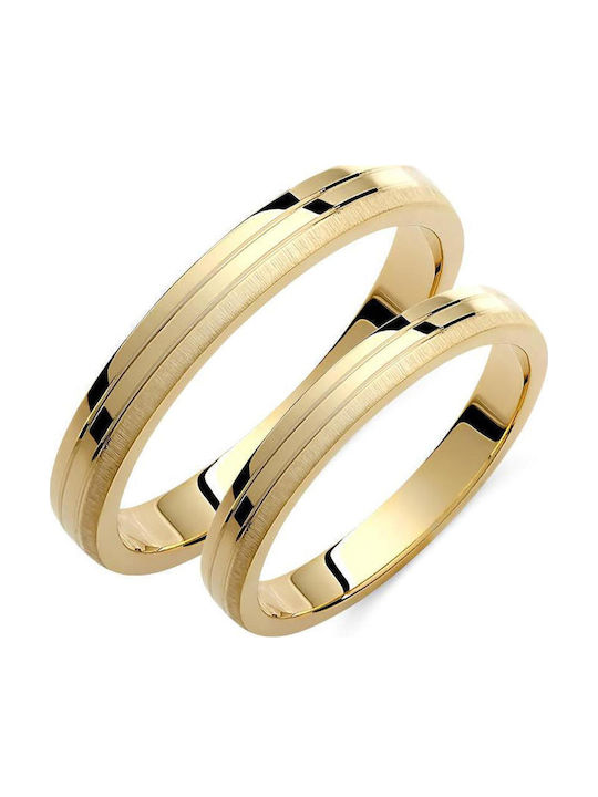 Valauro Eheringe Gold 9k – Dicke 3.00mm