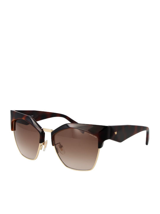 Police Women's Sunglasses with Brown Tartaruga ...