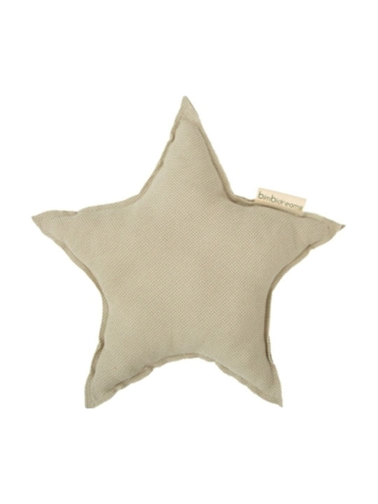 Bimbidreams Παιδικό Διακοσμητικό Μαξιλάρι Bimbidreams Μπεζ 40x40εκ.