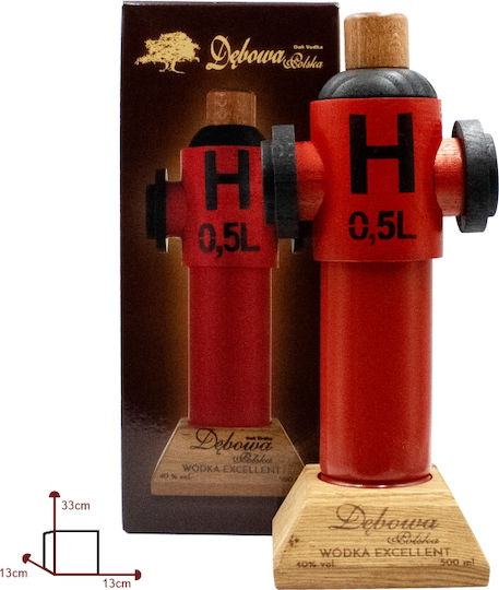 Debowa Fire Vodka in a Box 40% 500ml