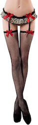 Roza 8823 – Sexy Set Jartiere Leopard Cu Plasă Șosete Și Fundițe Roza 8823 – Sexy Set Jartiere Leopard Cu Plasă Șosete Și Fundițe