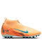 Mercurial Superfly 10 Academy Kylian Mbappé FG/MG Kids Soccer Cleats With Molded Orange