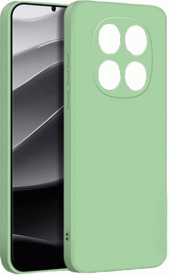 Ανοιχτό Back Cover Σιλικόνης Πράσινο (Redmi Note 15 Pro 5G)