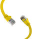 EFB Flat U/FTP (STP) Cat.6a (Gigabit) Network Cable Ethernet 3m Yellow