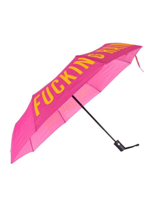 Fisura Umbrelă de ploaie Compact Roz