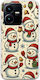Festive Friends Snowman Vivo Y22s Flexible TPU Transparent Silicone