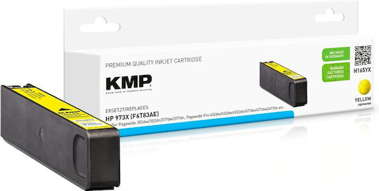 KMP Συμβατό Μελάνι Εκτυπωτή InkJet HP 973X (F6T83AE) 7000 Σελίδων 111.5ml Κίτρινο 1τμχ