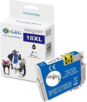 G&G Compatible Inkjet Printer Ink Epson T1811/C13T18114012 1pcs