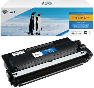 G&G Kompatibel Toner für Laserdrucker Bruder TN-2320 2600 Seiten Schwarz Hohe Rendite