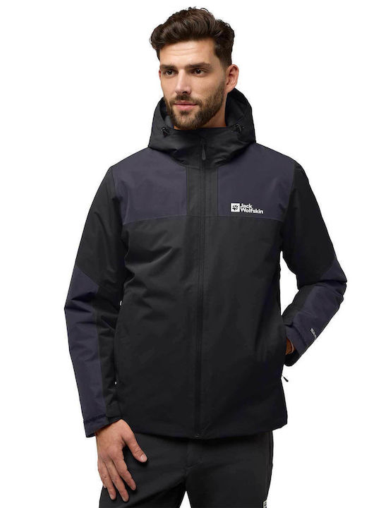 Jacket Waterproof and Windproof Black