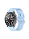 Curea Silicon Albastru deschis (Galaxy Watch 3 45mm - Ceas Galaxy Watch 3 45mm)