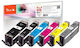 Peach Συμβατό Μελάνι Εκτυπωτή InkJet Canon PGI-570XL, CLI-571XL Πολλαπλό (Color) 1τμχ