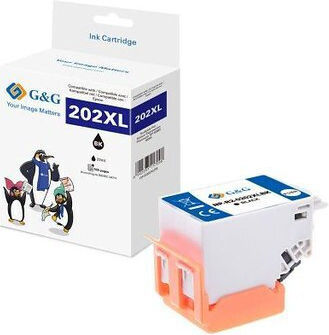 G&G Съвместима мастиленоструйна касета Epson 202XL 550 страници Черен 1бр