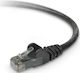 Belkin U/UTP Cat.6 (Gigabit) Καλώδιο Δικτύου Ethernet Μαύρο