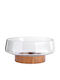 Estia Allure Wooden Salad Bowl Brown 26x16x12.7cm