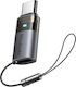 Mcdodo Μετατροπέας Lightning female σε USB-C male Μπλε 1τμχ OT-7610