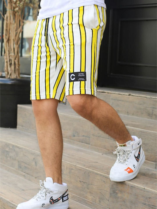 madmext Herrenshorts Yellow