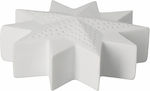 Raeder Christmas White Battery Lantern 3x10cm