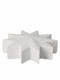 Raeder Christmas White Battery Lantern 3x10cm
