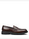 Lenard Ανδρικά Loafers σε Καφέ Χρώμα