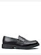 Lenard Man Ανδρικά Loafers σε Μαύρο Χρώμα