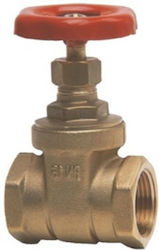 Brass Straight Multi-Turn Valve 1"