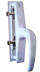Ifaistos Lock Espagnolette With Kit For Sliding Aluminum Frames Ss100 White