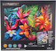 Nice Diamantiny Quadro Ii Δημιουργικό Σετ Μωσαϊκού “tropical Flowers” Πολύχρωμα Διαμαντάκια 96562 8+ Ετών