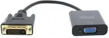 Dvi-d 24+1p Masculin Digital La Vga Feminin Cablu Adaptor 15cm Well
