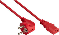 Kabelmeister IEC C13 - Schuko Cablu 1m Roșu (SK0130-R010)