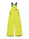 Quiksilver Boogie EQKTP03011-YGE0 Kids Dungarees for Ski & Snowboard Yellow