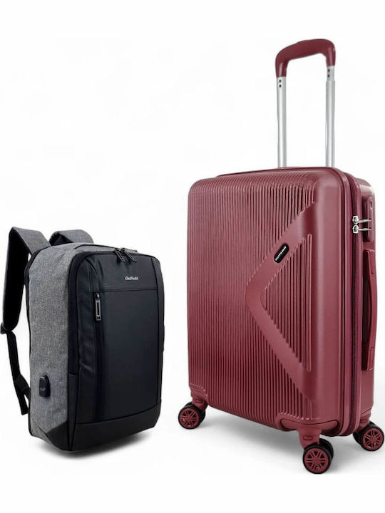 Playful Bags Reisekoffer Hartschalen Bordeaux m...