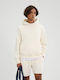 Oh Hoody Ecru Men's Sweatshirt with Hood