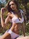Bikini Set Top & Slip Bottom Pink