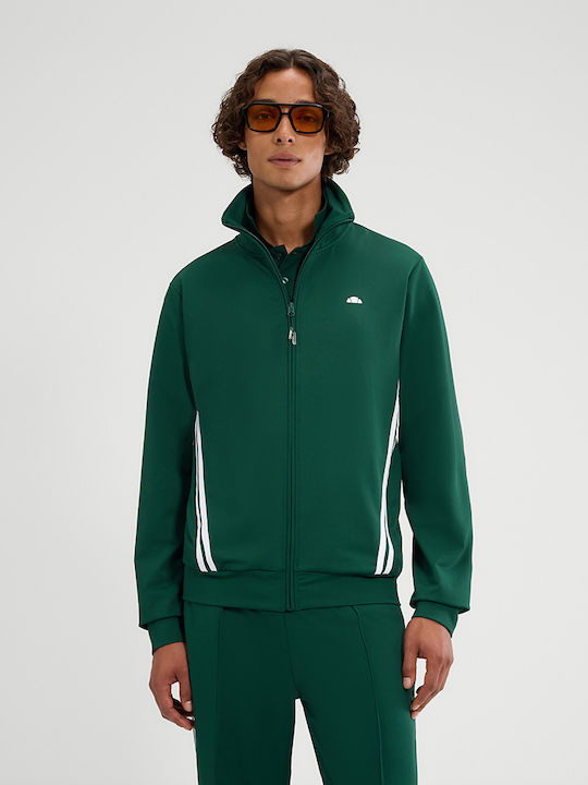 Tosciana Track Top Cardigan With Green Hood
